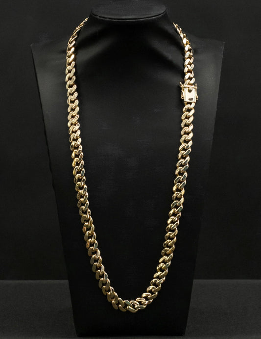 9ct gold filled Cuban chain 10mm