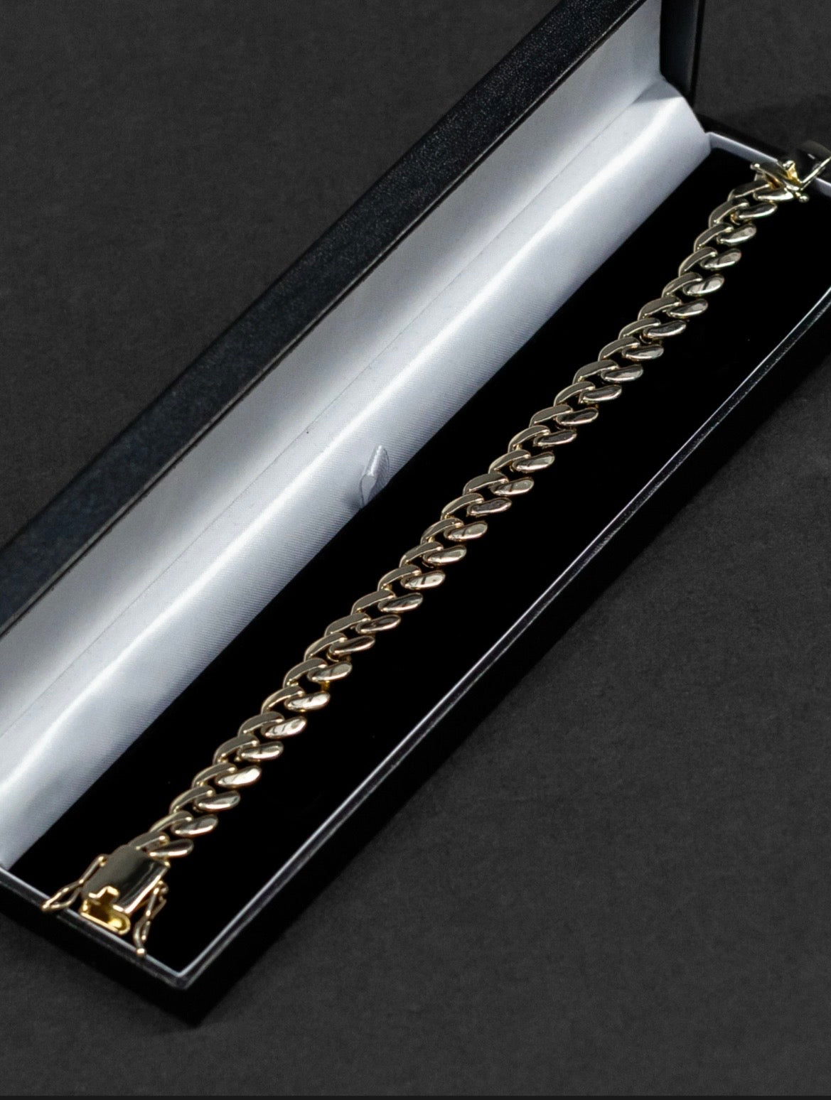 9ct Gold Filled Cuban Bracelet 10mm