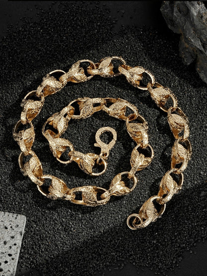 9ct Gold Filled Tulip Chain 20mm